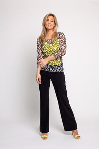 Thumbnail for Studio anneloes flair bonded trousers zwart