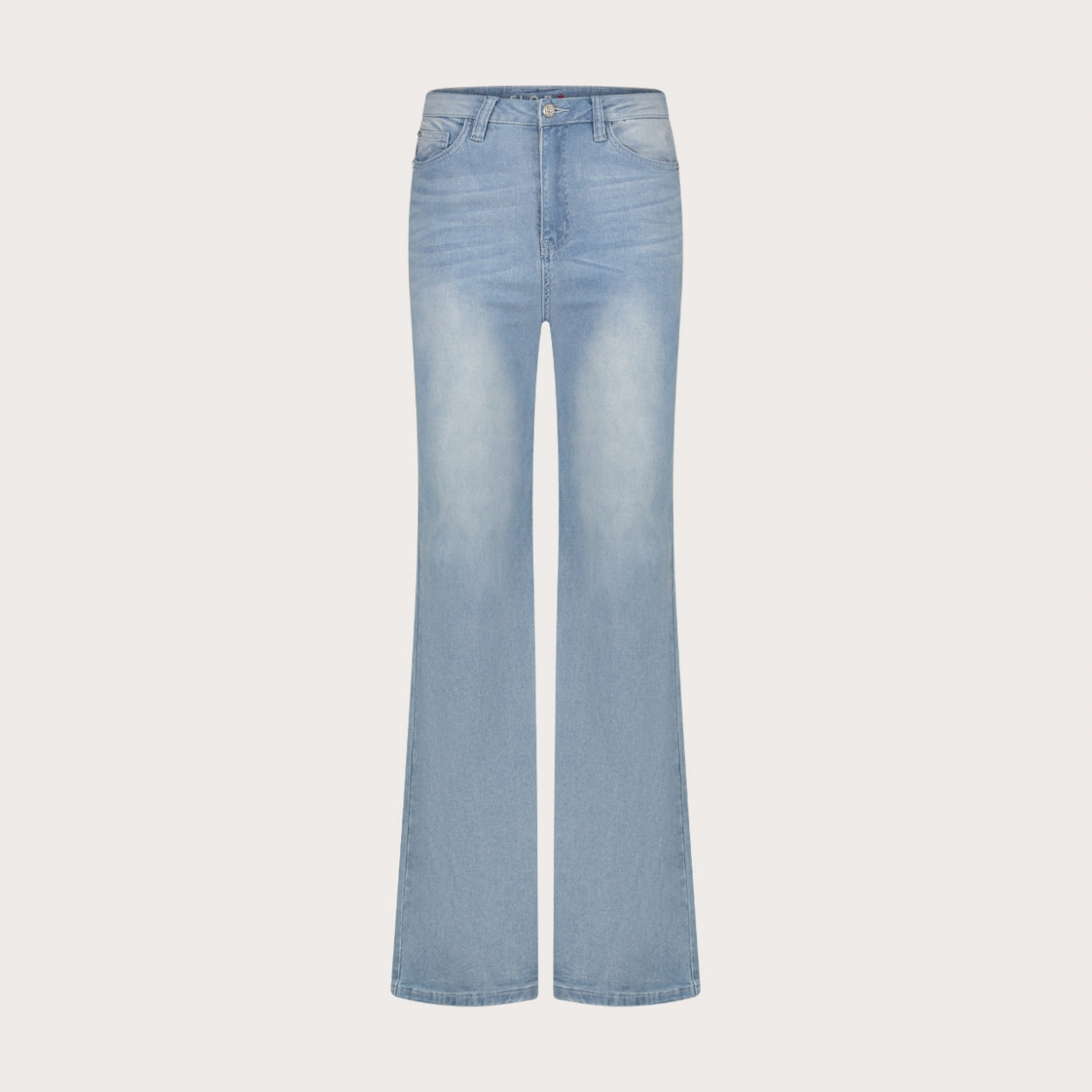 Florez ana flared without line blauw