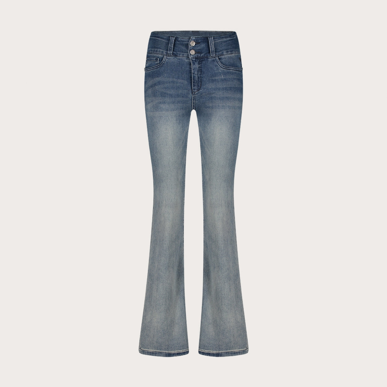 Florez bodine flared blauw