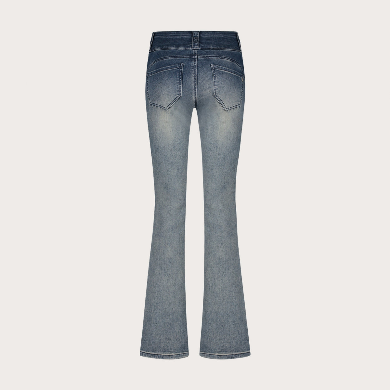 Florez bodine flared blauw
