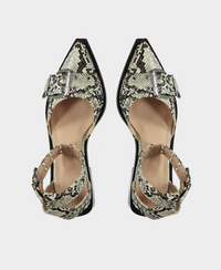Thumbnail for Snake print sandals