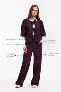 Thumbnail for Studio Anneloes Lexie bonded trousers
