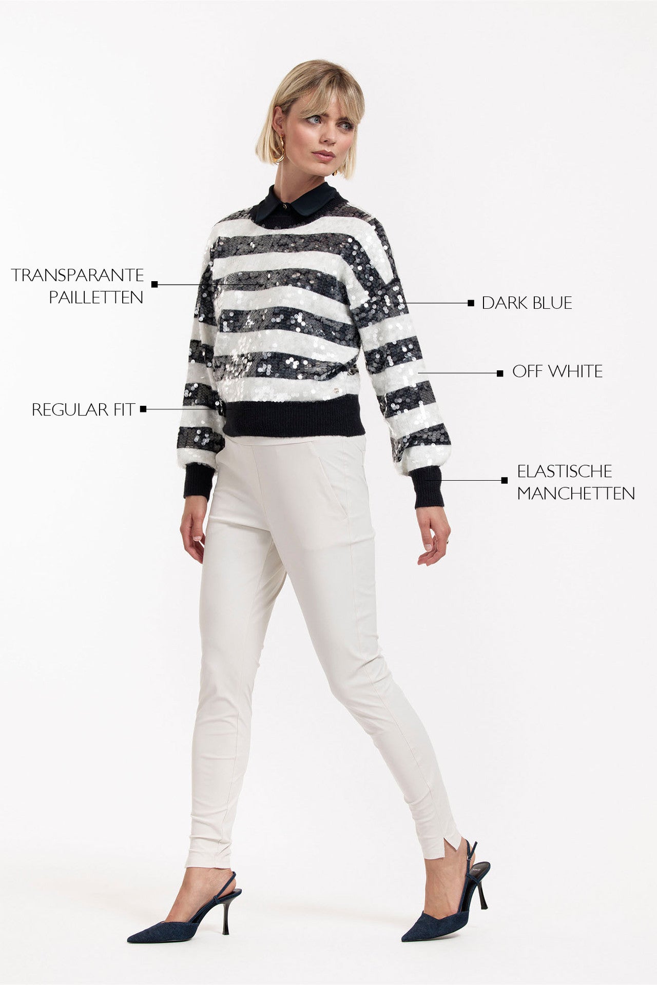 Studio Anneloes Lilly sequins pullover