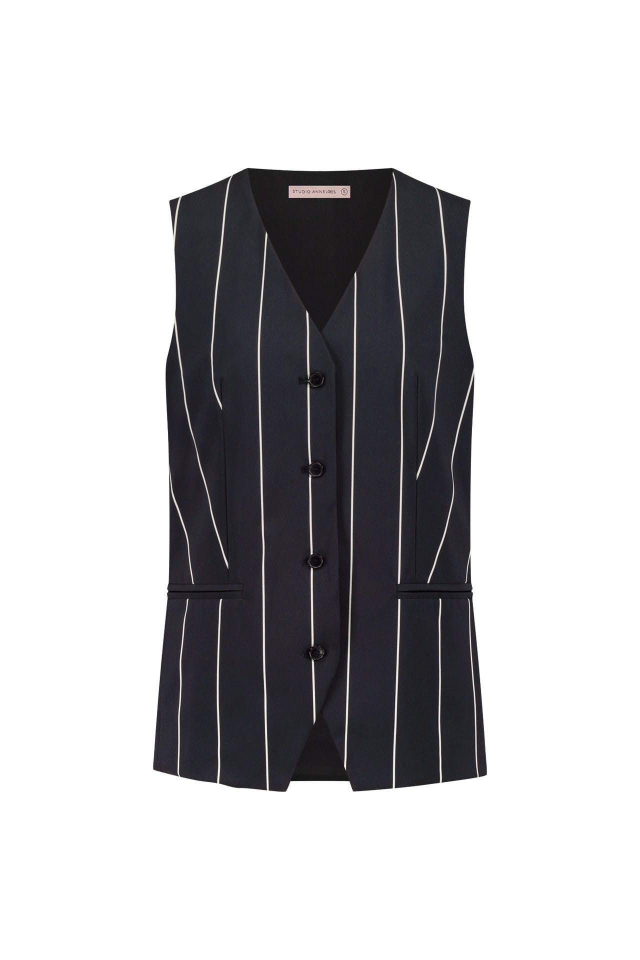 Esmee stripe gilet Studio Anneloes