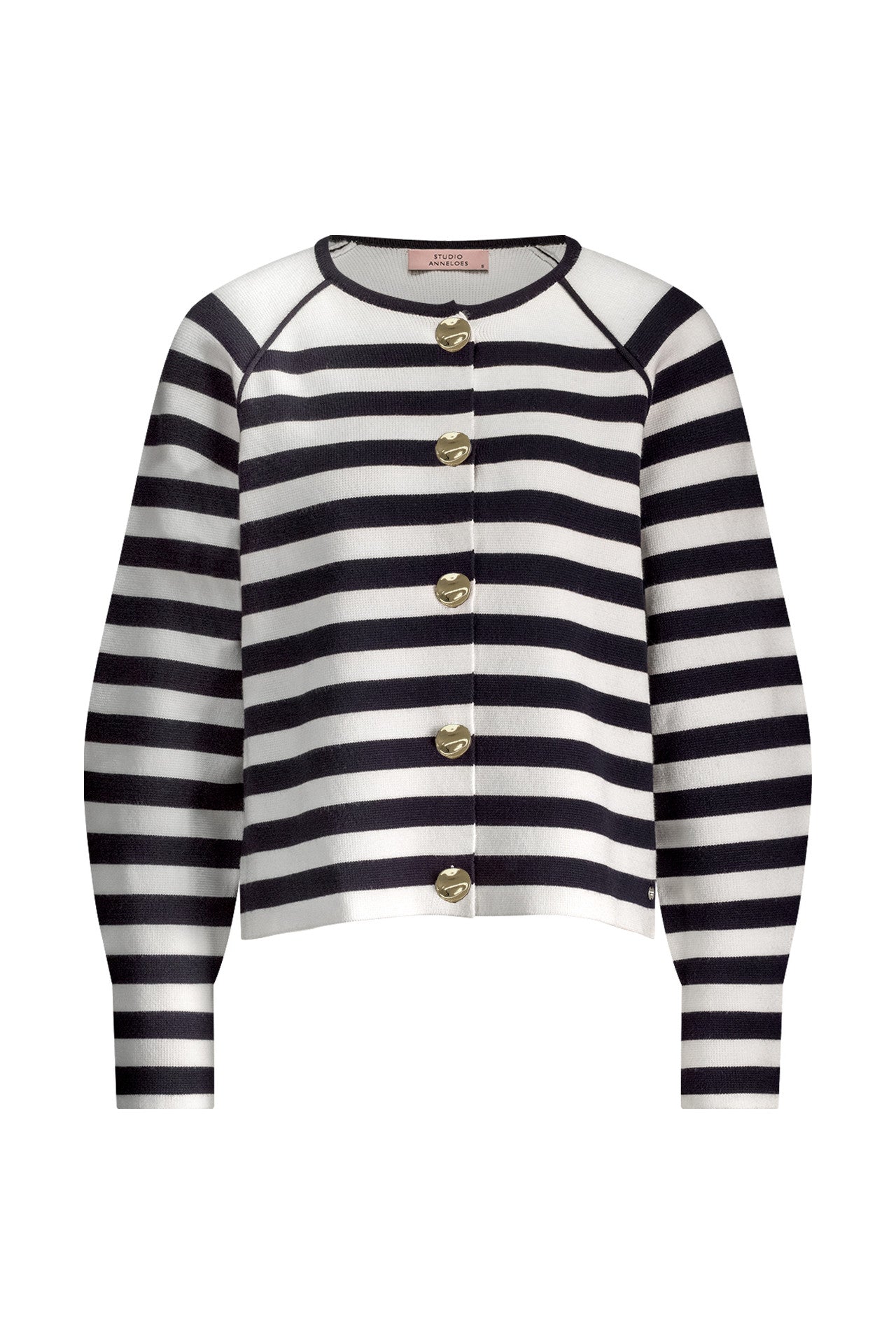 Studio Anneloes Jasmijn stripe cardigan