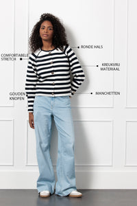 Thumbnail for Studio Anneloes Jasmijn stripe cardigan