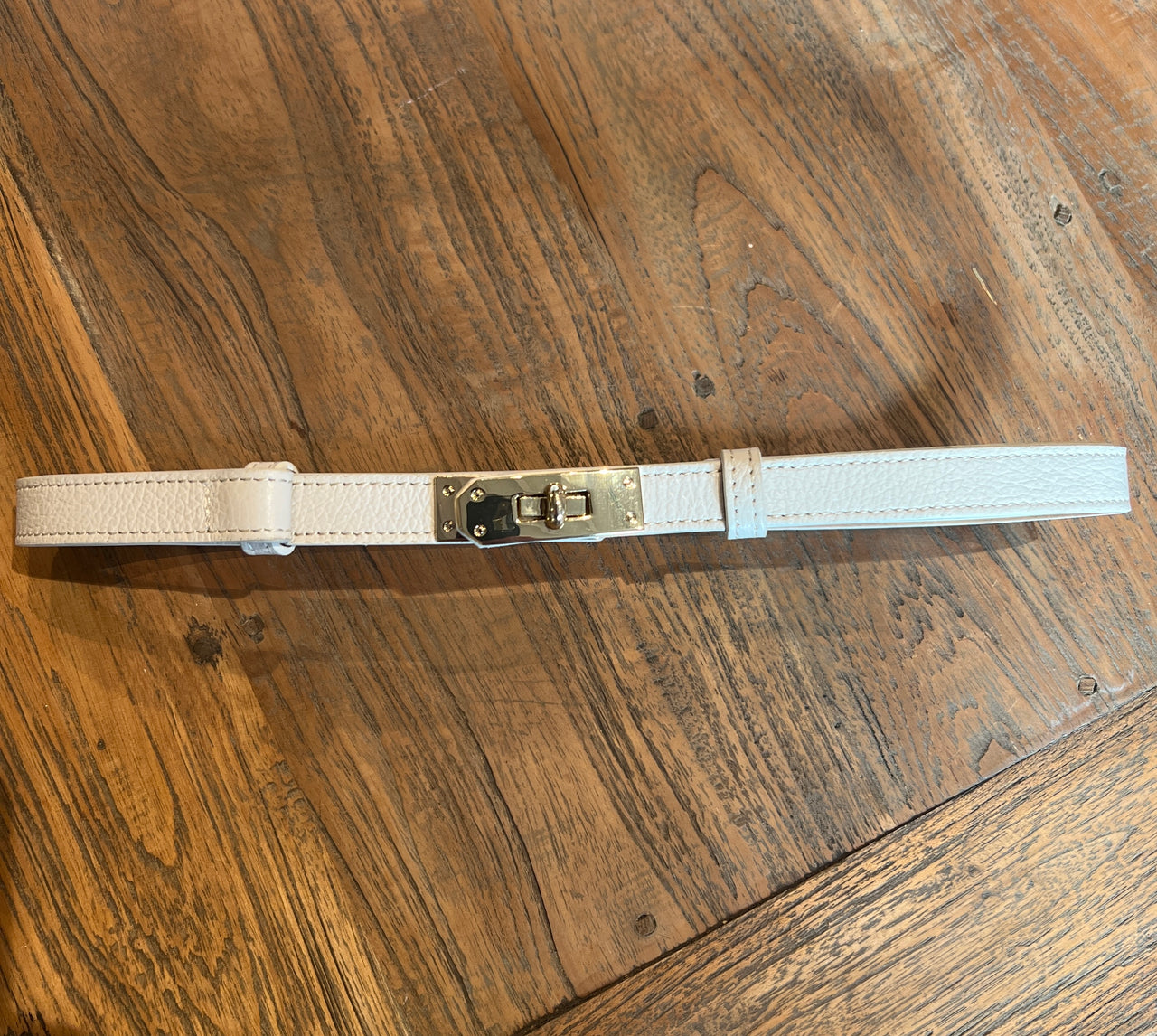 Riem classic met sluiting beige