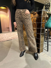 Thumbnail for Kastgeluk Leopard wide leg