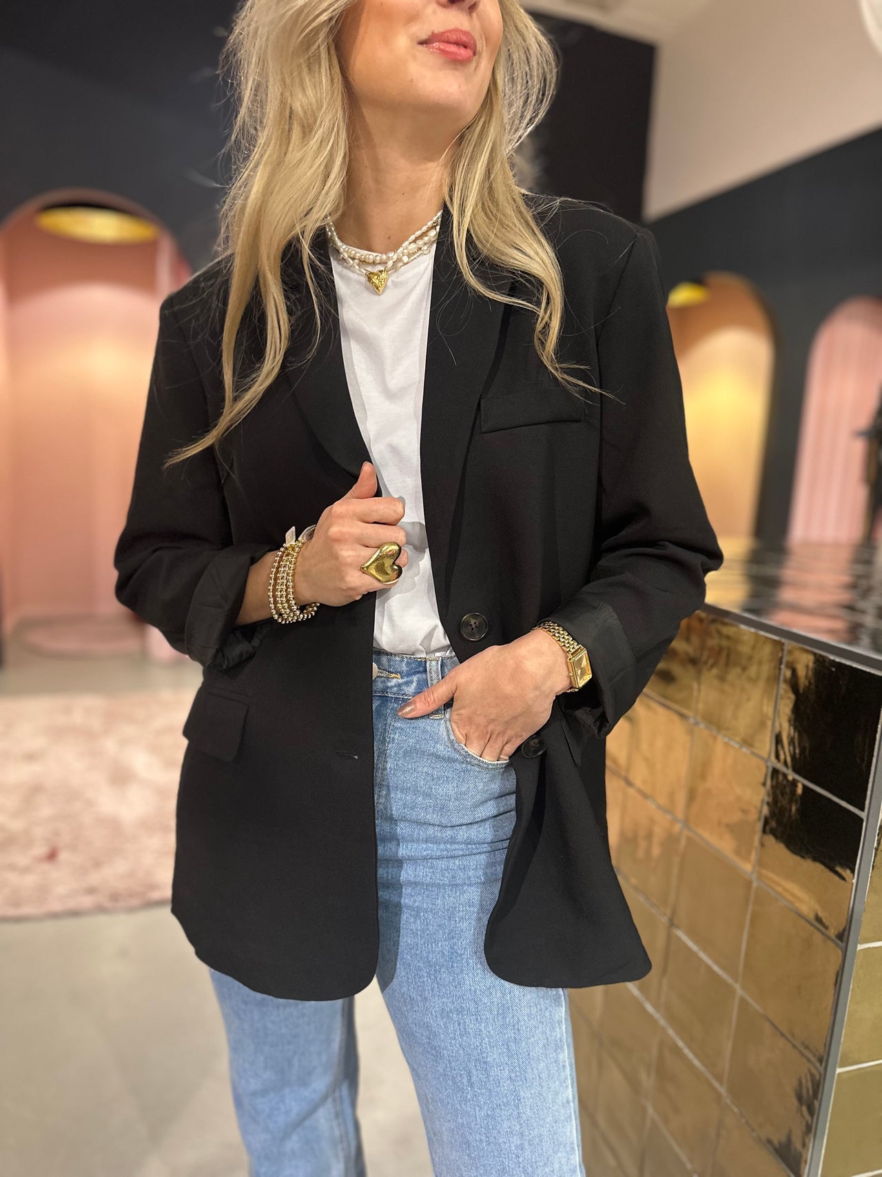 Blazer overslag