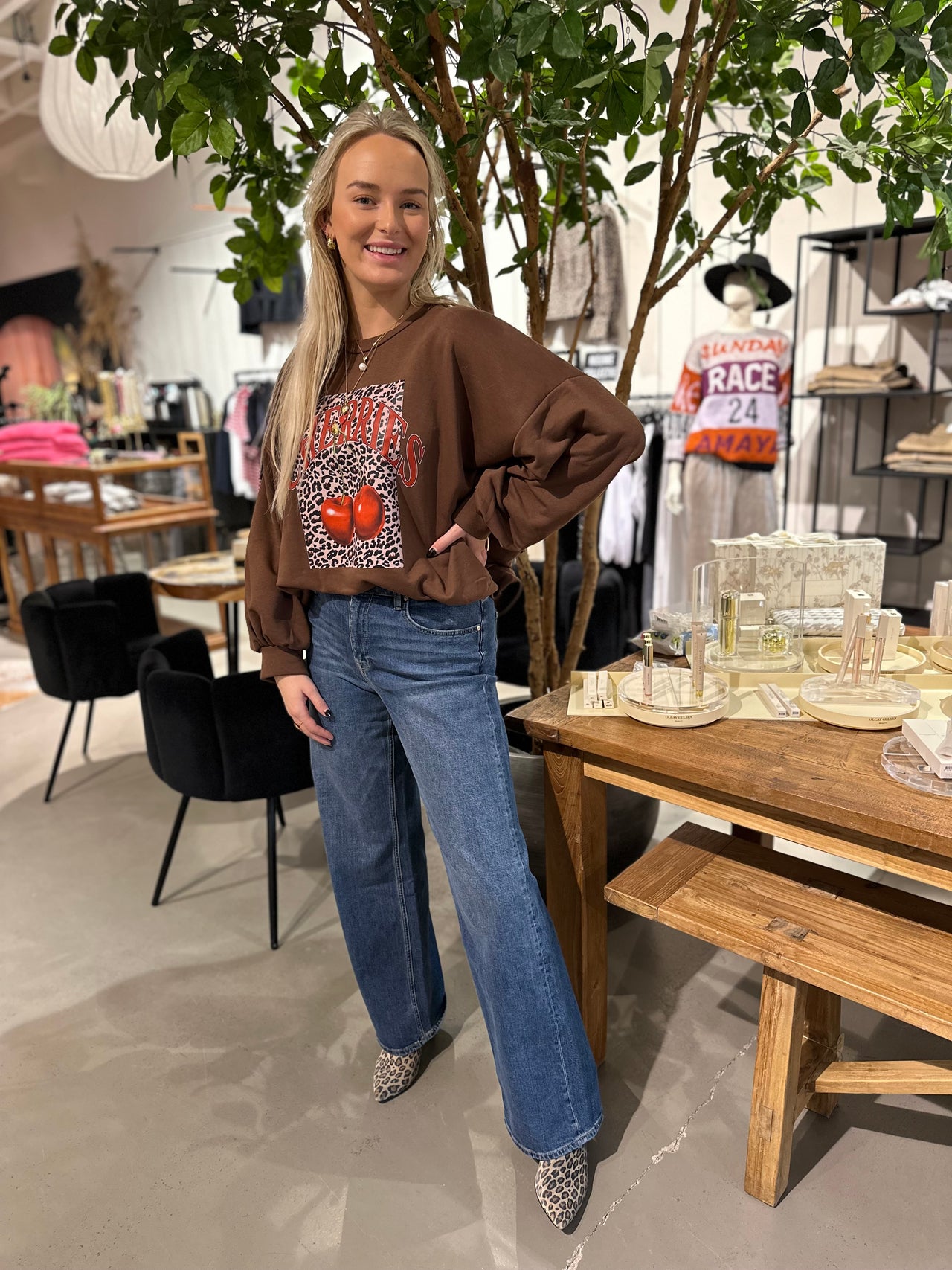 Studio Anneloes Lexie denim trousers