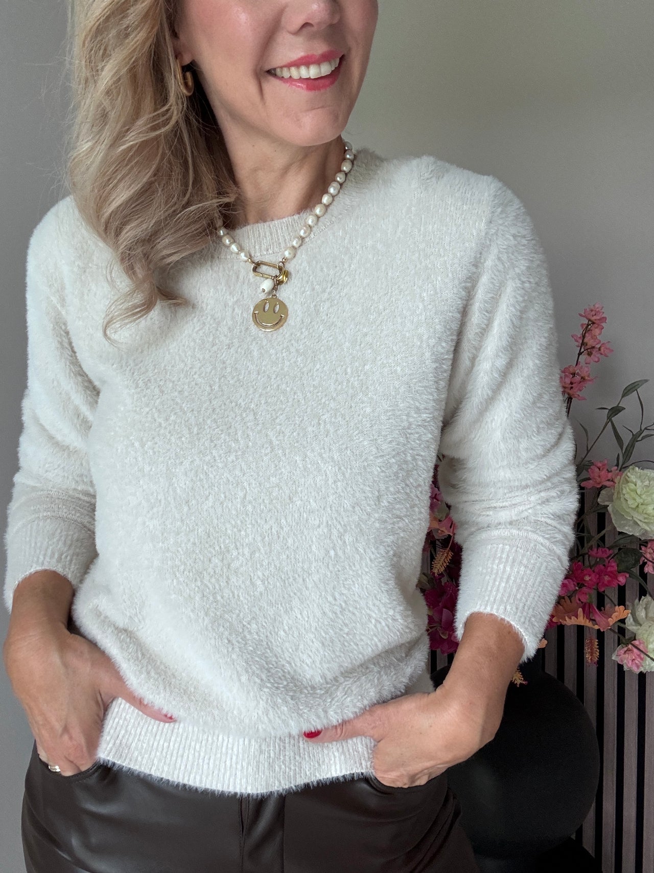 SRB4642 Fluffy Sweater