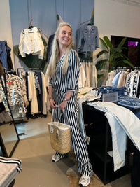 Thumbnail for ICHI Marrakech pants stripe