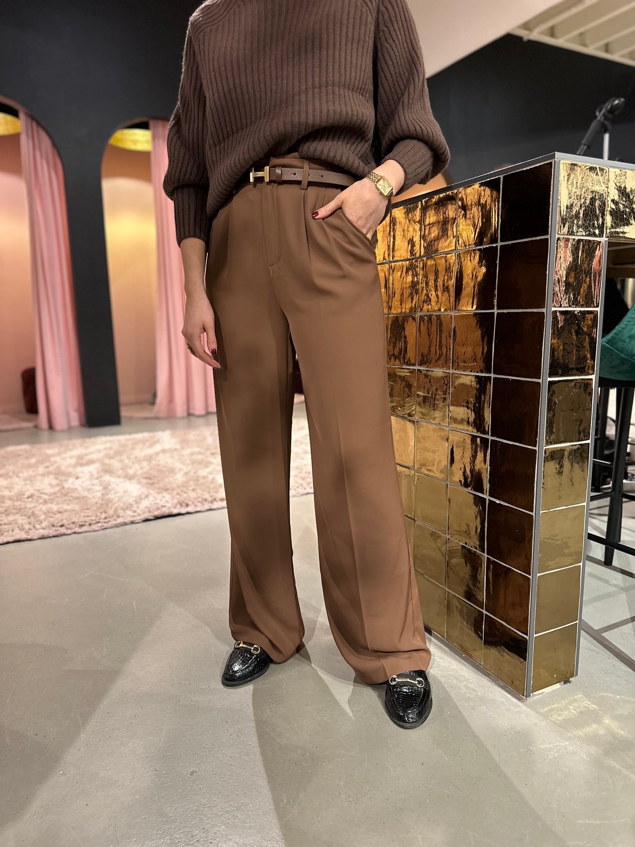 Kastgeluk basic pantalon