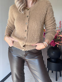 Thumbnail for SRB4643 Cardigan Fuzzy