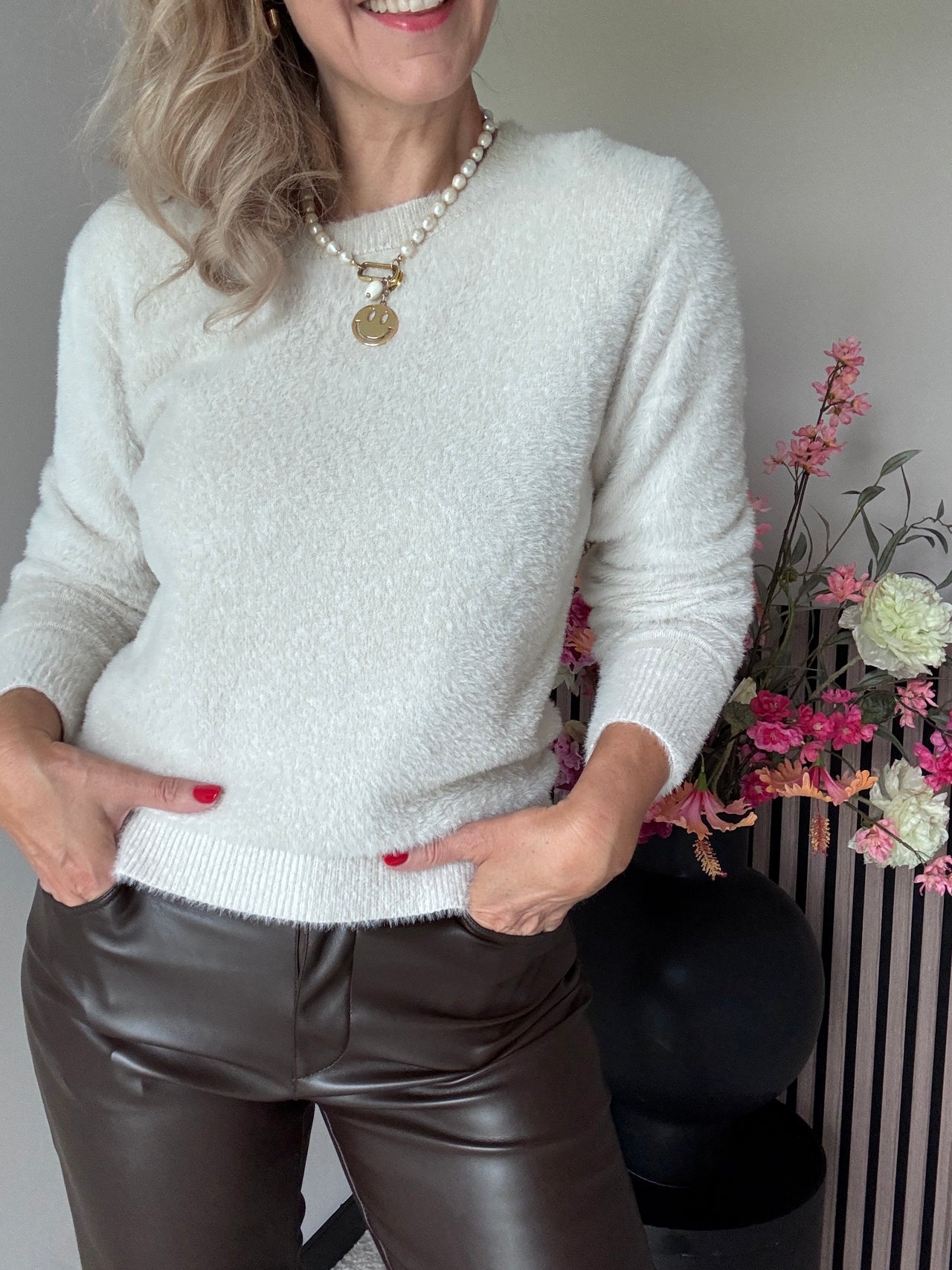 SRB4642 Fluffy Sweater