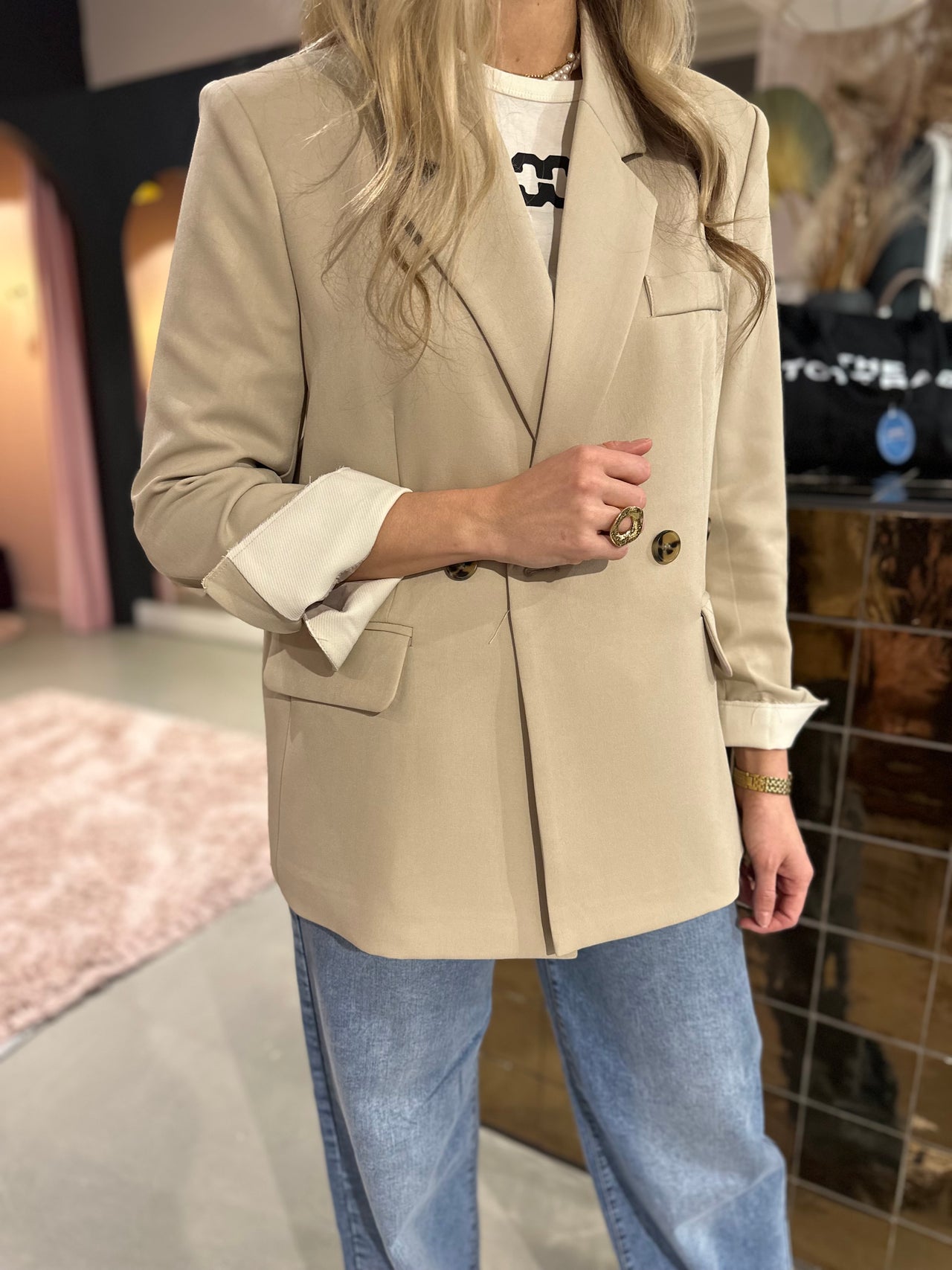Kastgeluk Blazer Cecil
