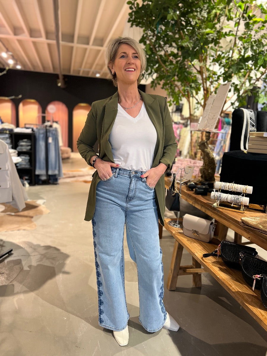 Sisterspoint blazer vagna groen