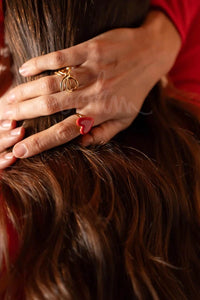 Thumbnail for Kastgeluk ring hartje klein