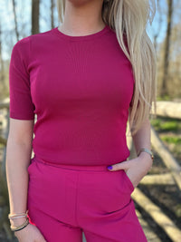 Thumbnail for Lana shortsleeve pullover Studio Anneloes