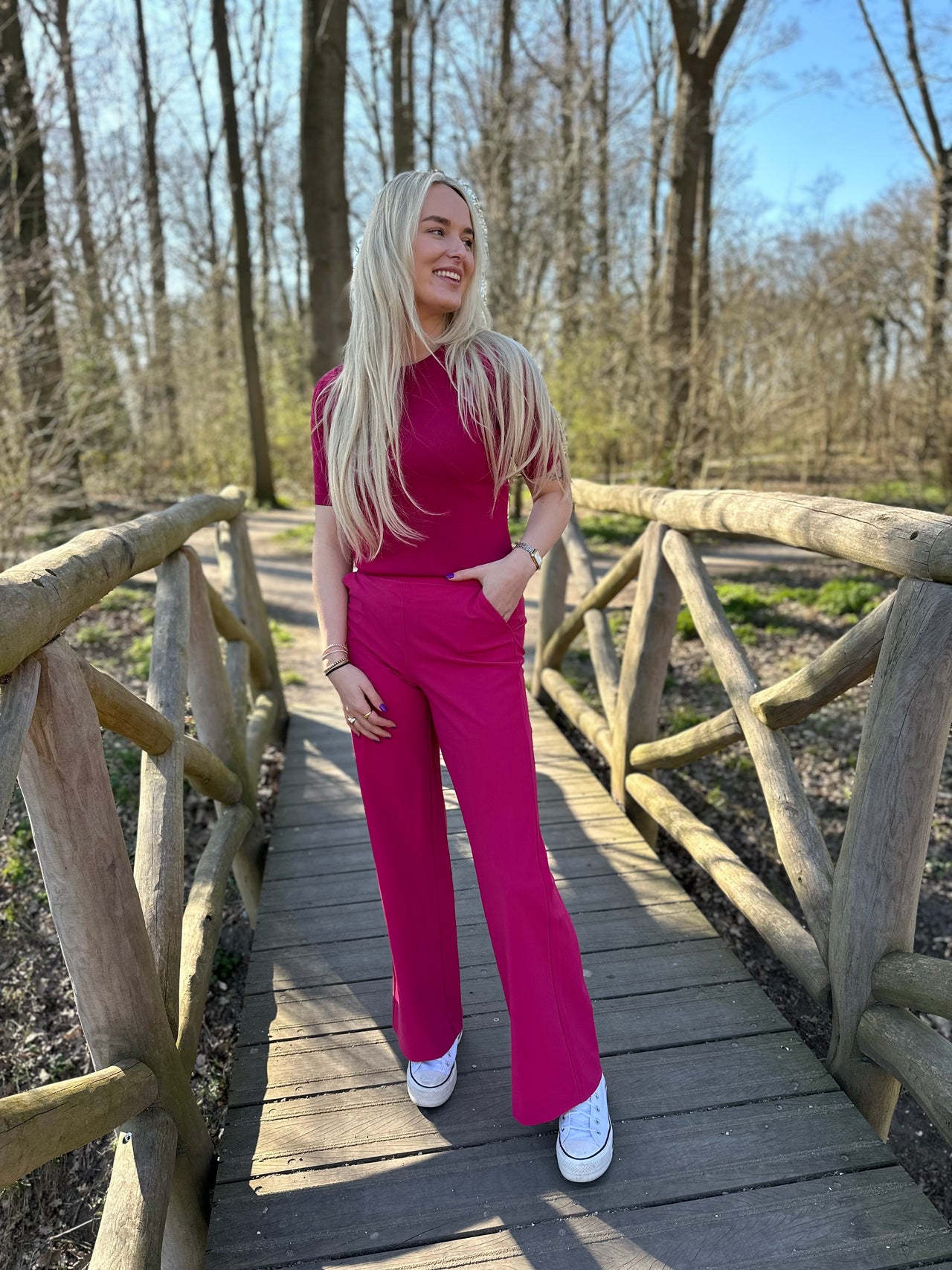 Lexie bonded trousers Studio Anneloes