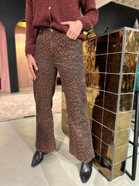 Thumbnail for Kastgeluk Leopard wide leg