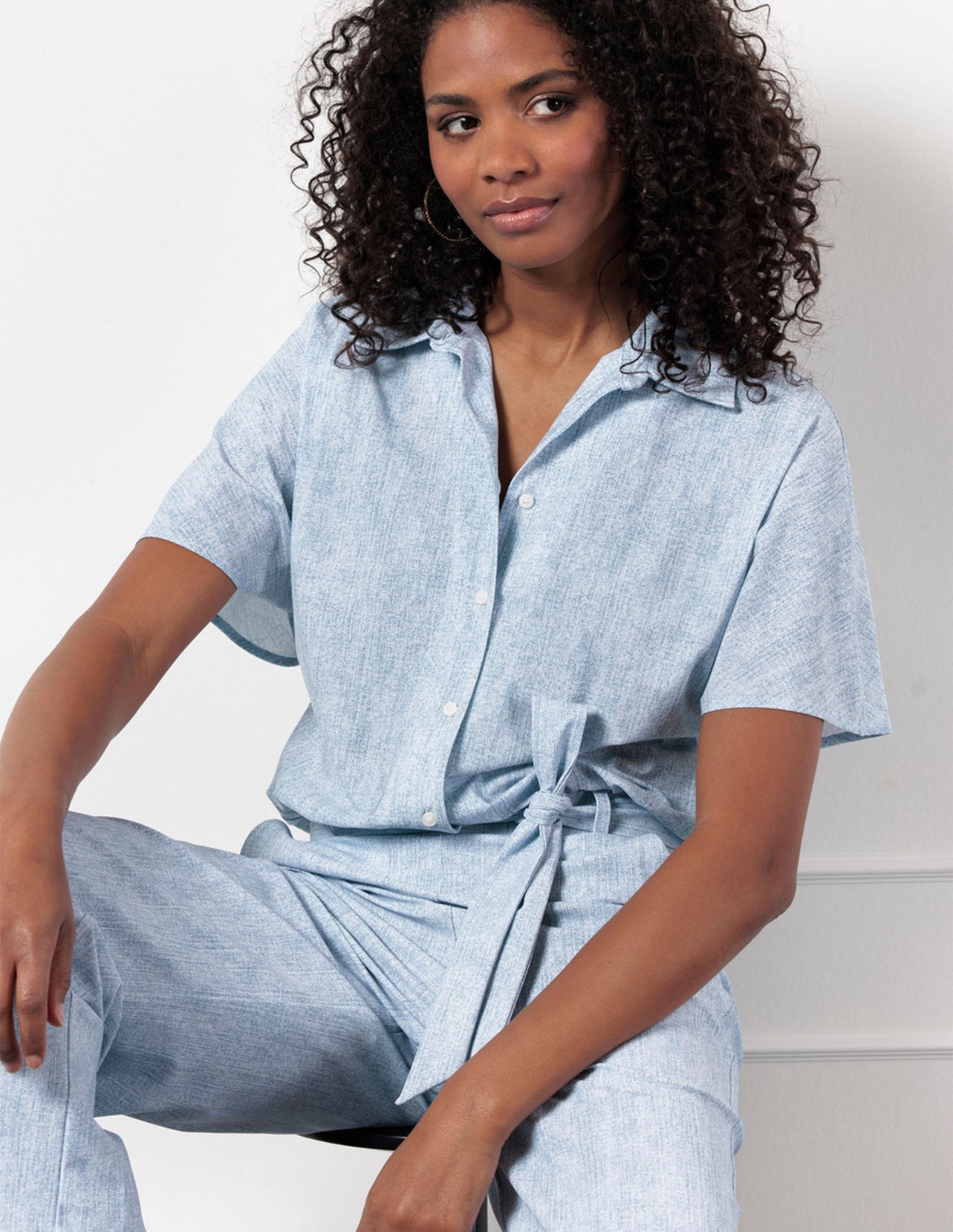 Maggie denim jumpsuit
