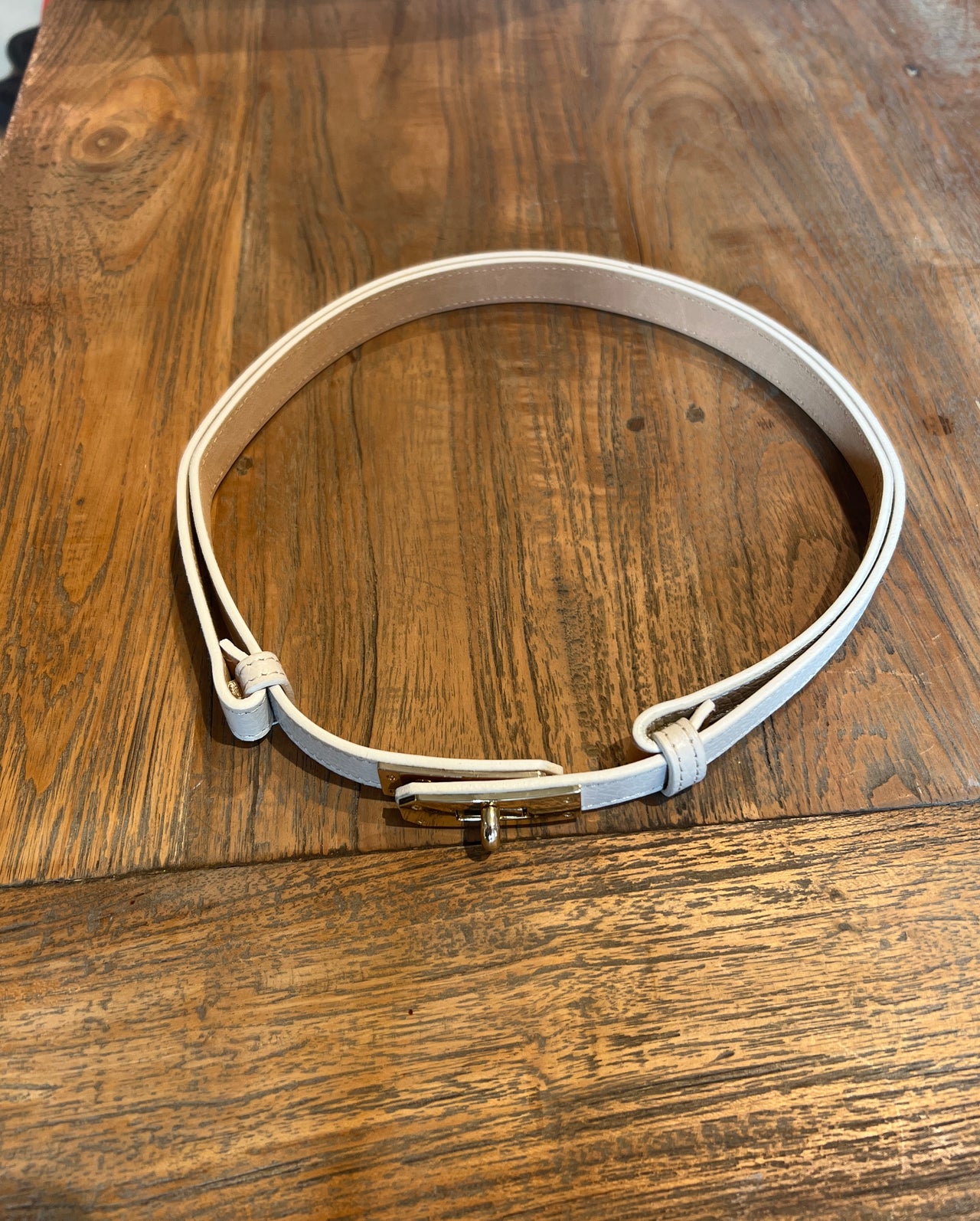 Riem classic met sluiting beige