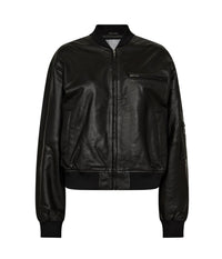 Thumbnail for Co Couture Oversize leather bomber