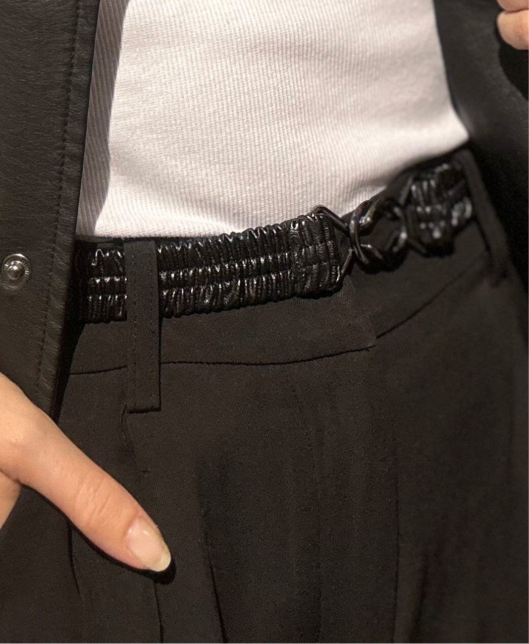 Co Couture slim belt