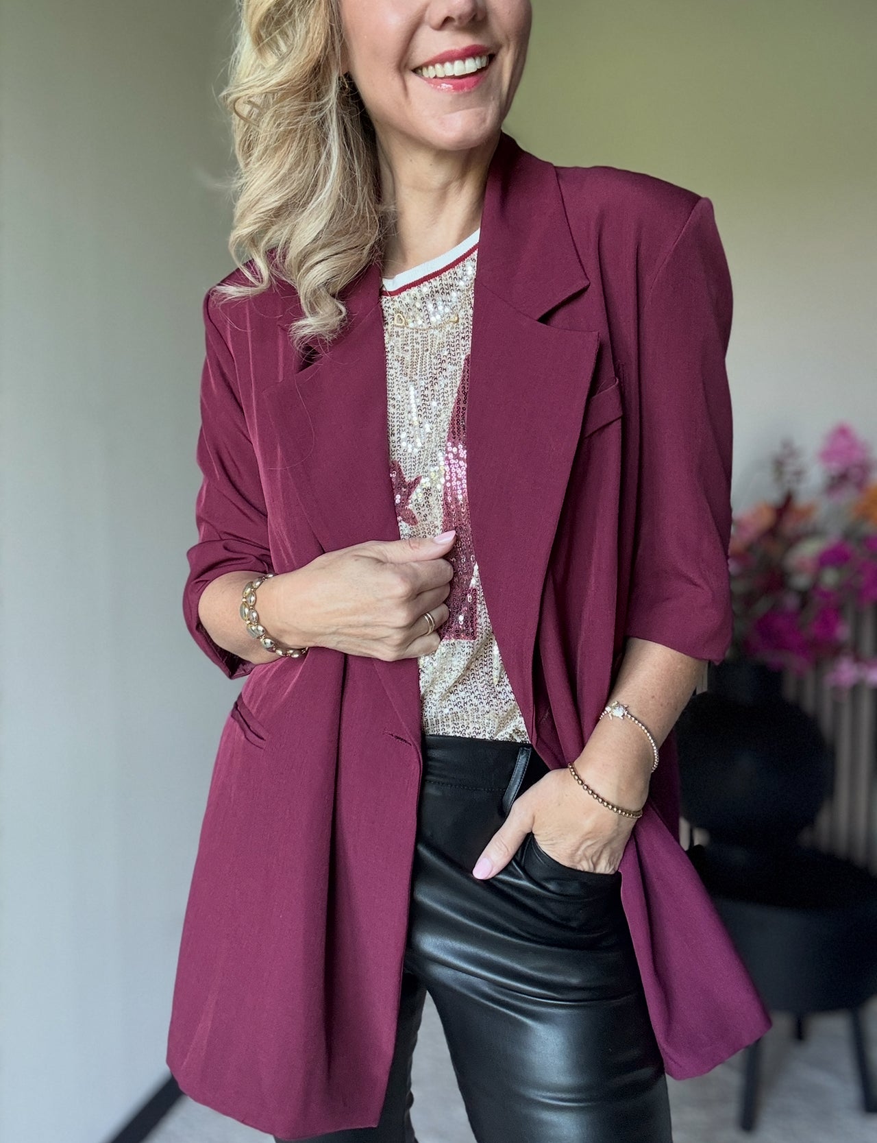 Blazer oversized ss