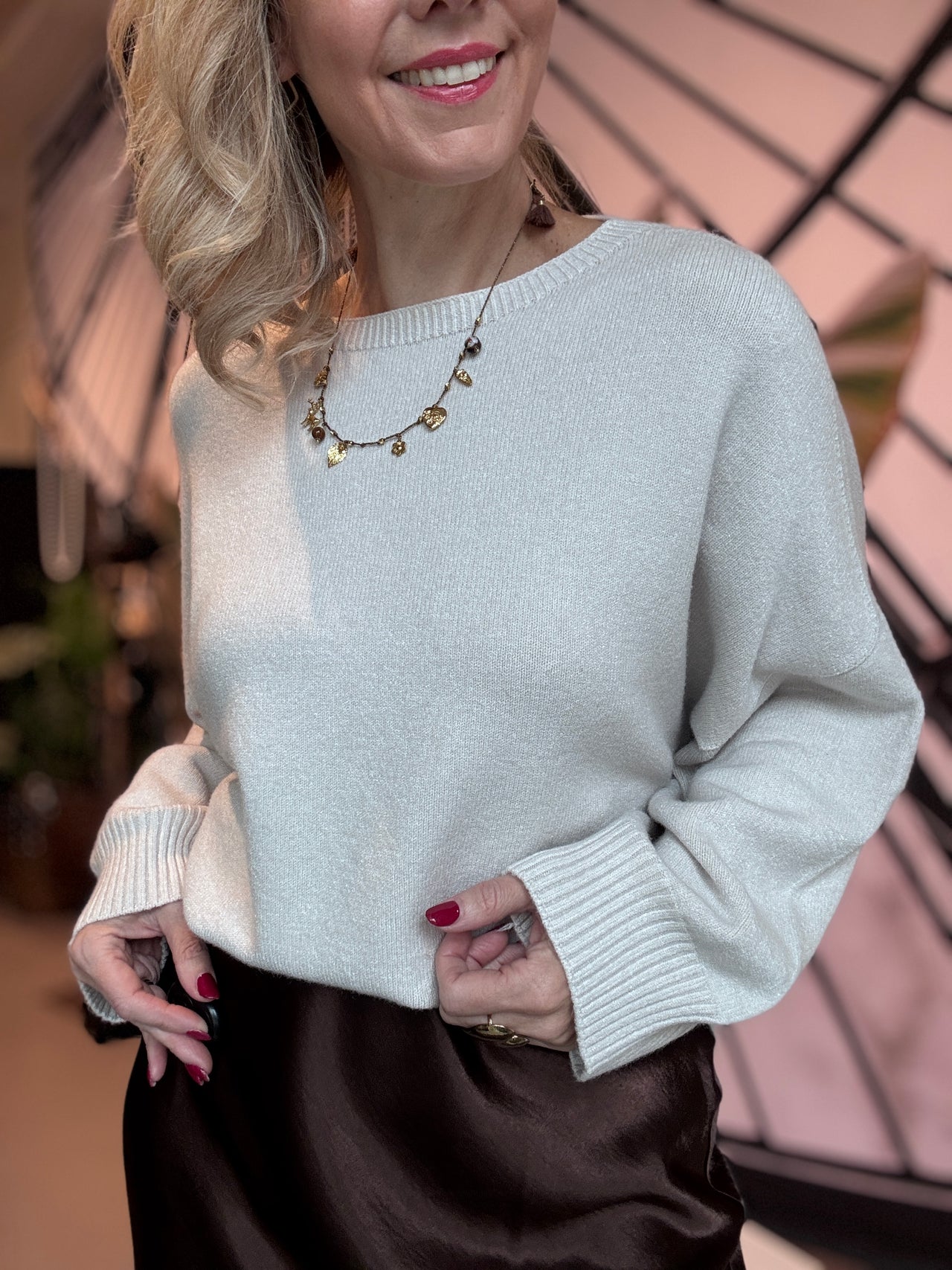 Viscose fijn brei Boxy 8430