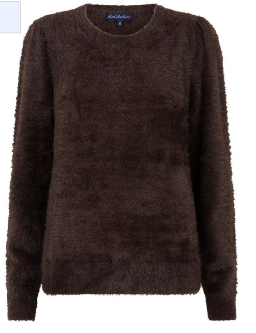 SRB4640 Fuzzy Puff Sleeve