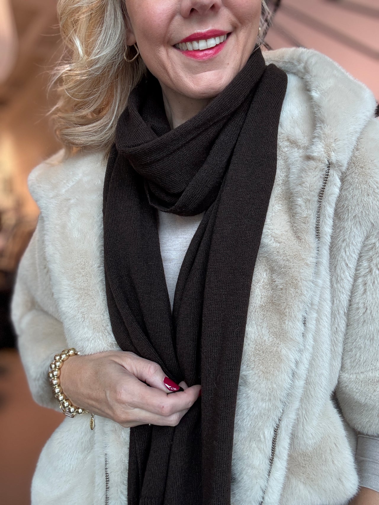 Kastgeluk nieuw binnen cassy cashmere sjaal