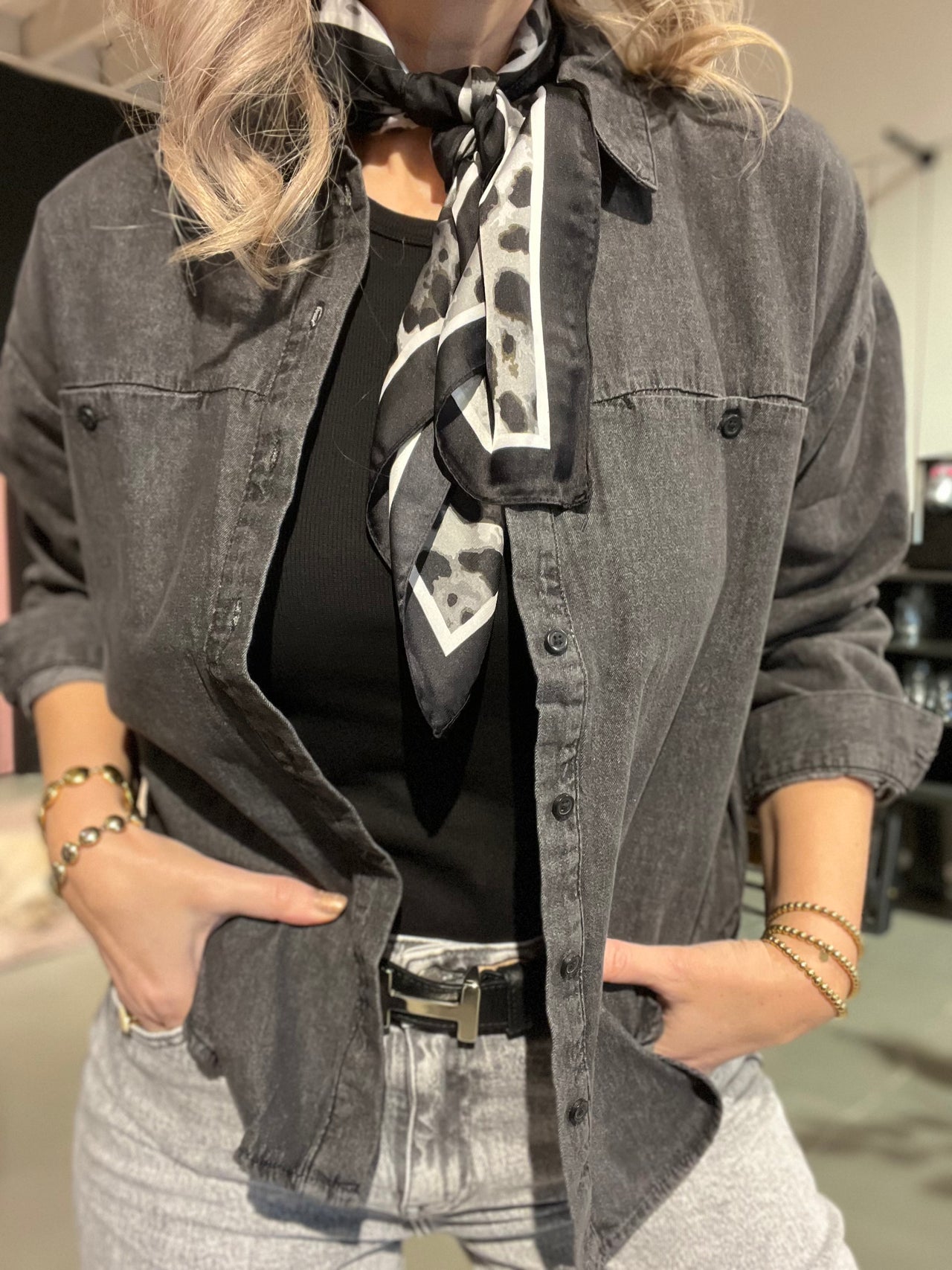 Ichi iharcher blouse