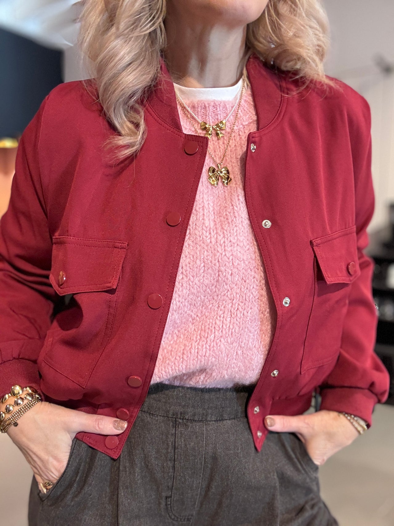 Sisterspoint Garwin jacket bordeaux