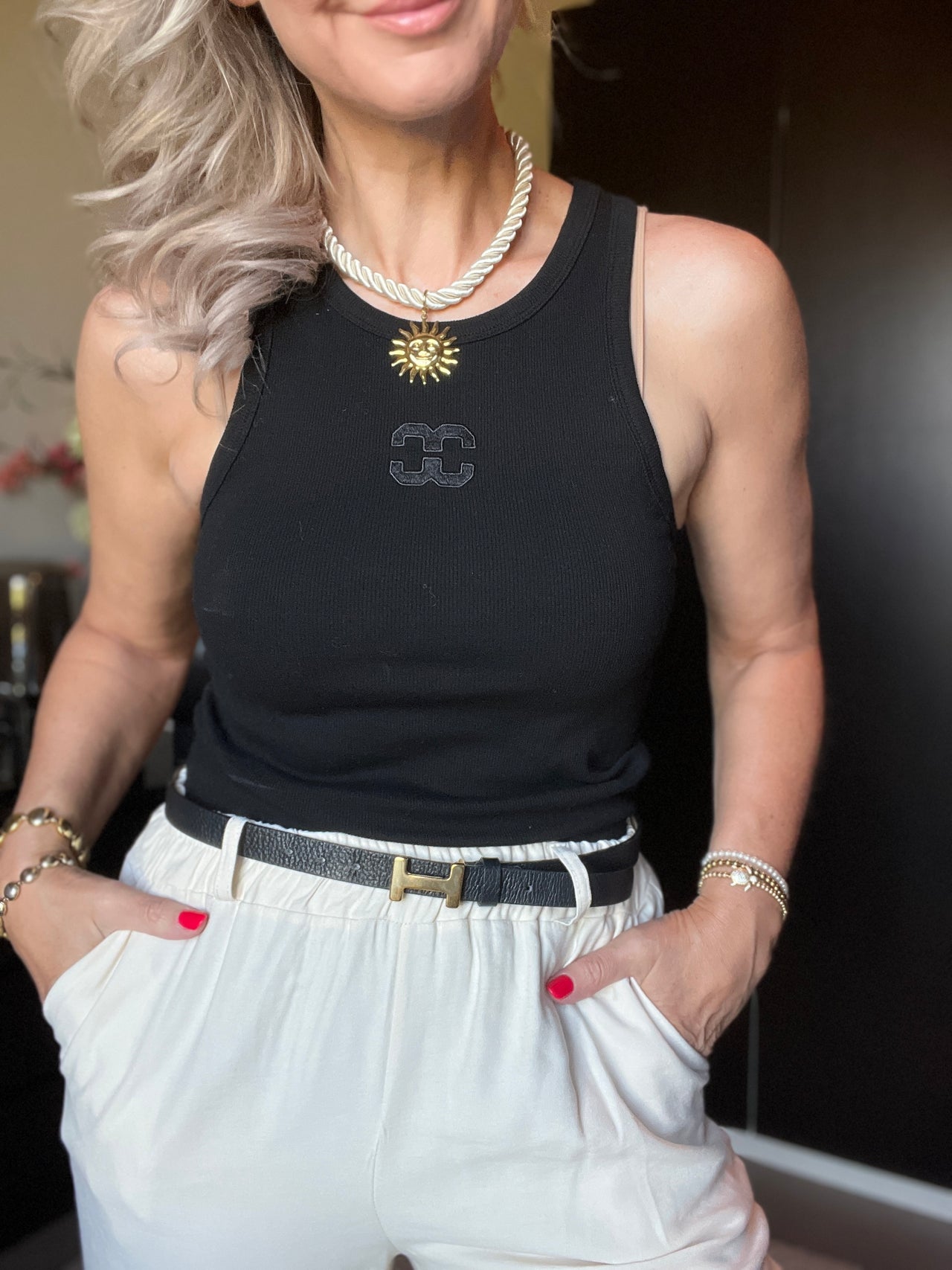 Co couture Tank top CC