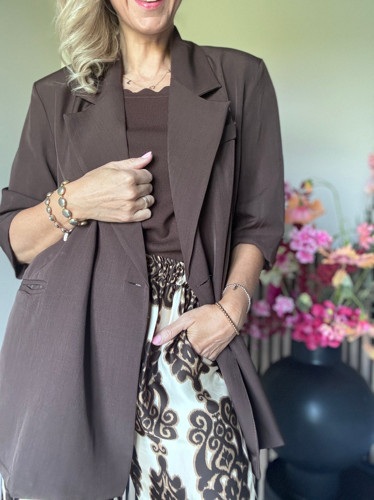 Blazer oversized ss