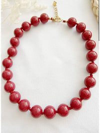 Thumbnail for Pré order!!! Ketting dikke kralen short ecru
