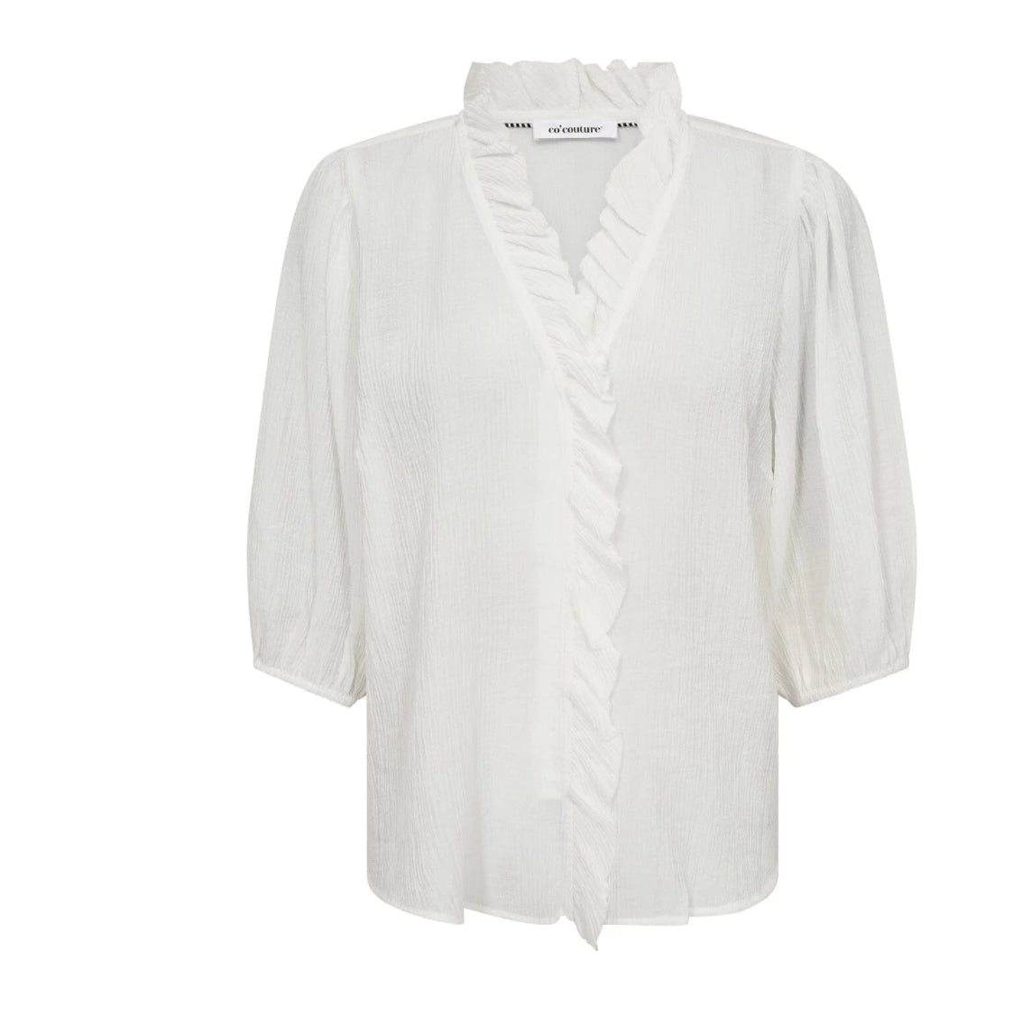 Anikacc Frill Ss Shirt 35905