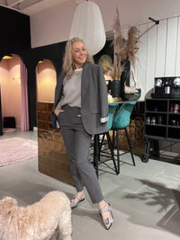 Thumbnail for Studio Anneloes Collins grey melee trousers