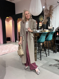 Thumbnail for Long blazer coat