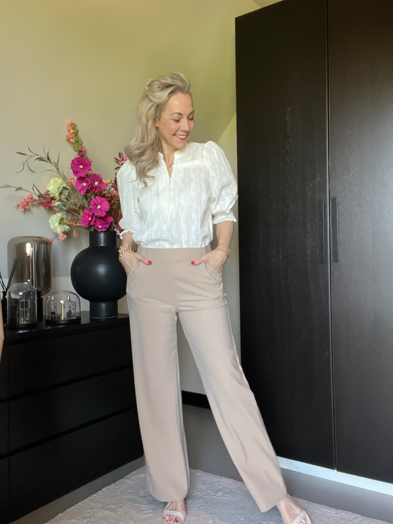 Studio Anneloes Lexie latte broek