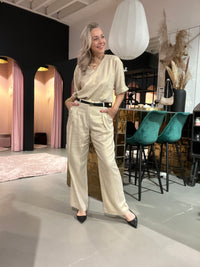 Thumbnail for Studio Anneloes Riley gold linen trouwers