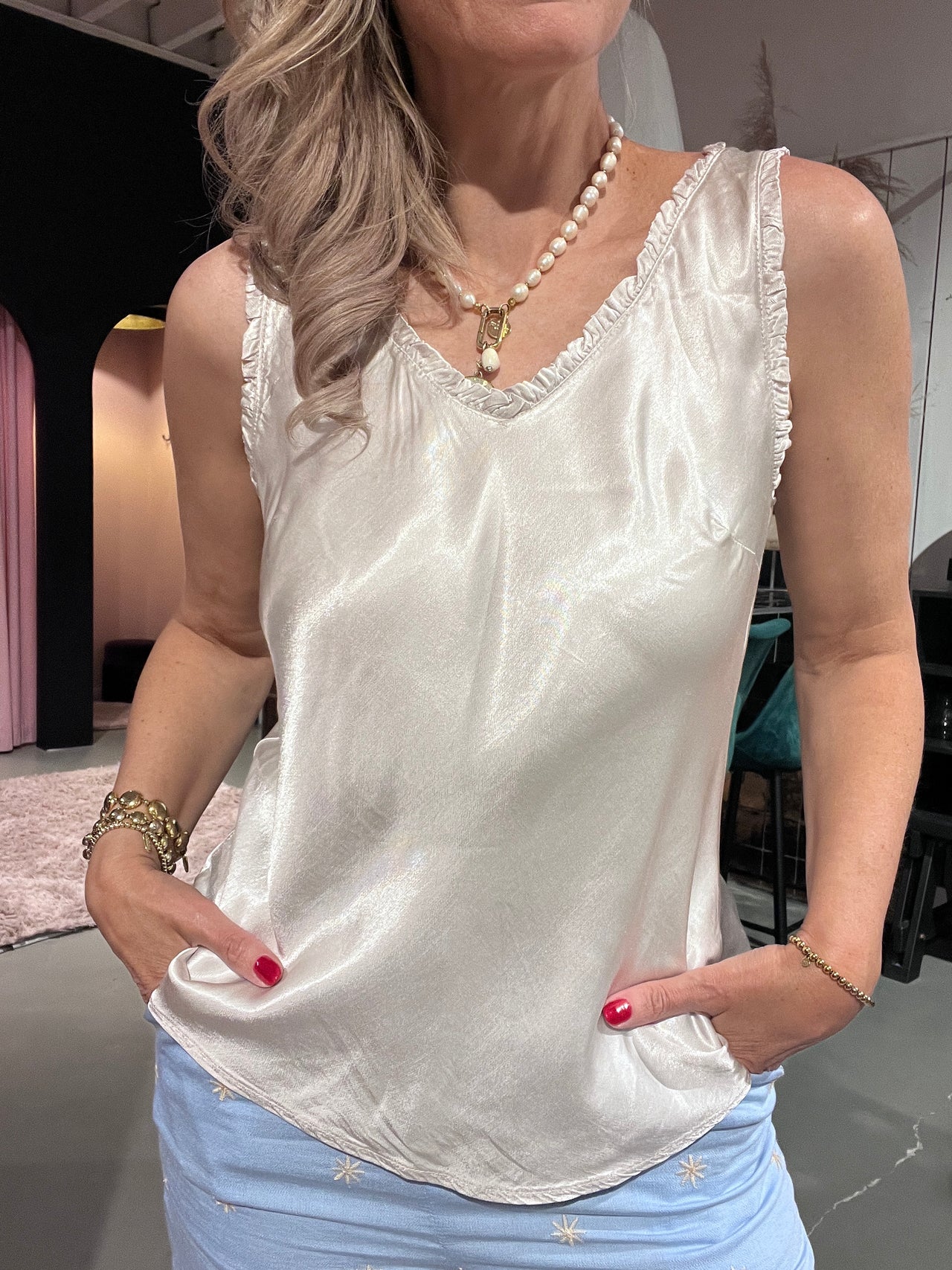 Top v-hals