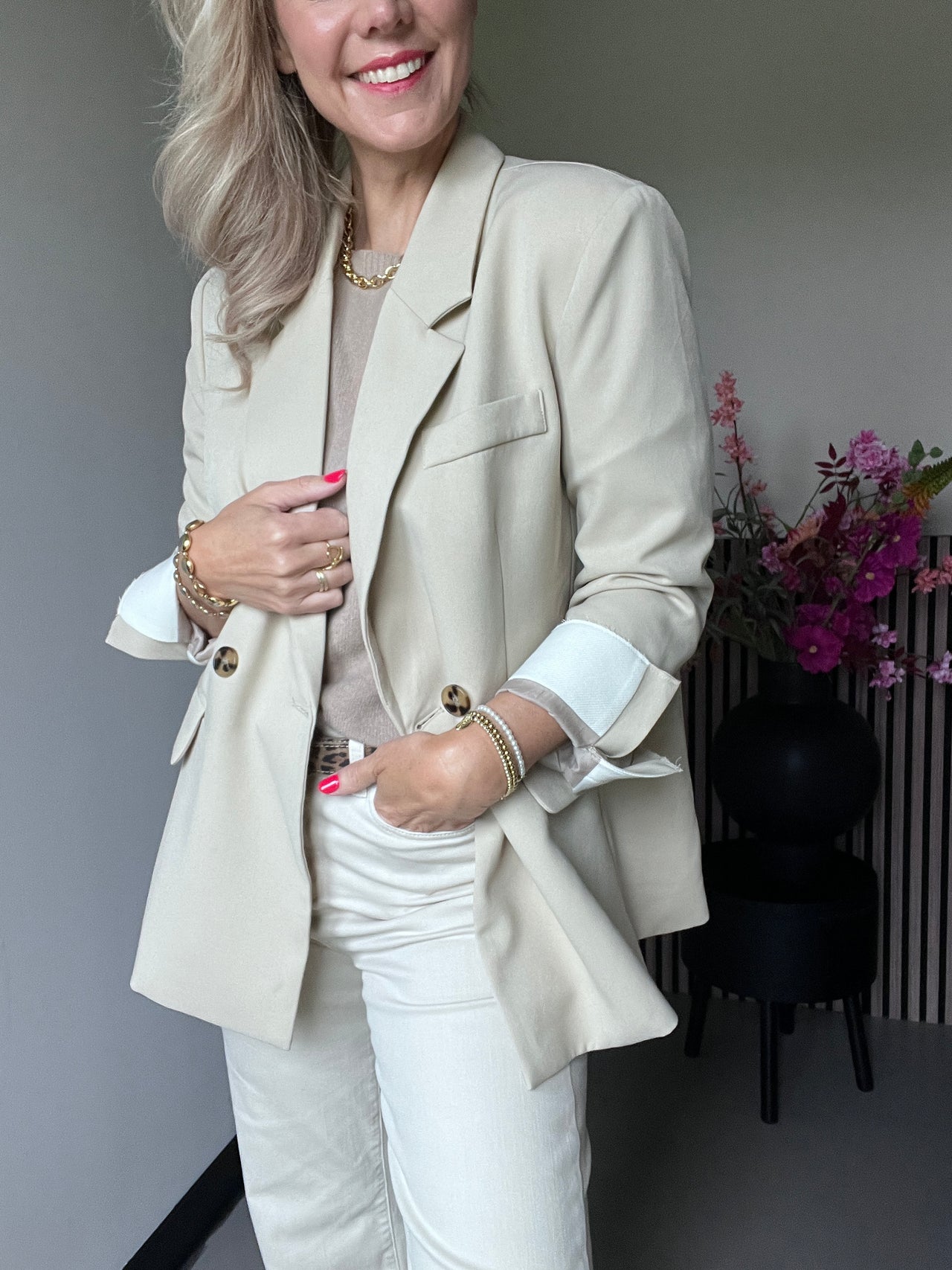 Kastgeluk Blazer Cecil