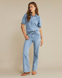 Thumbnail for Red Button Victoria blouse bleach