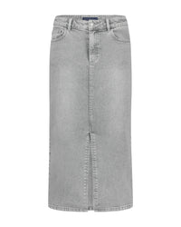 Thumbnail for Red Button Sibelle skirt grey denim