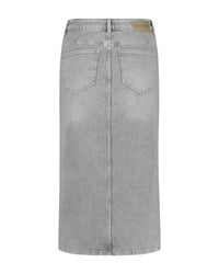 Thumbnail for Red Button Sibelle skirt grey denim