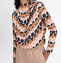 Thumbnail for Kastgeluk print blouse