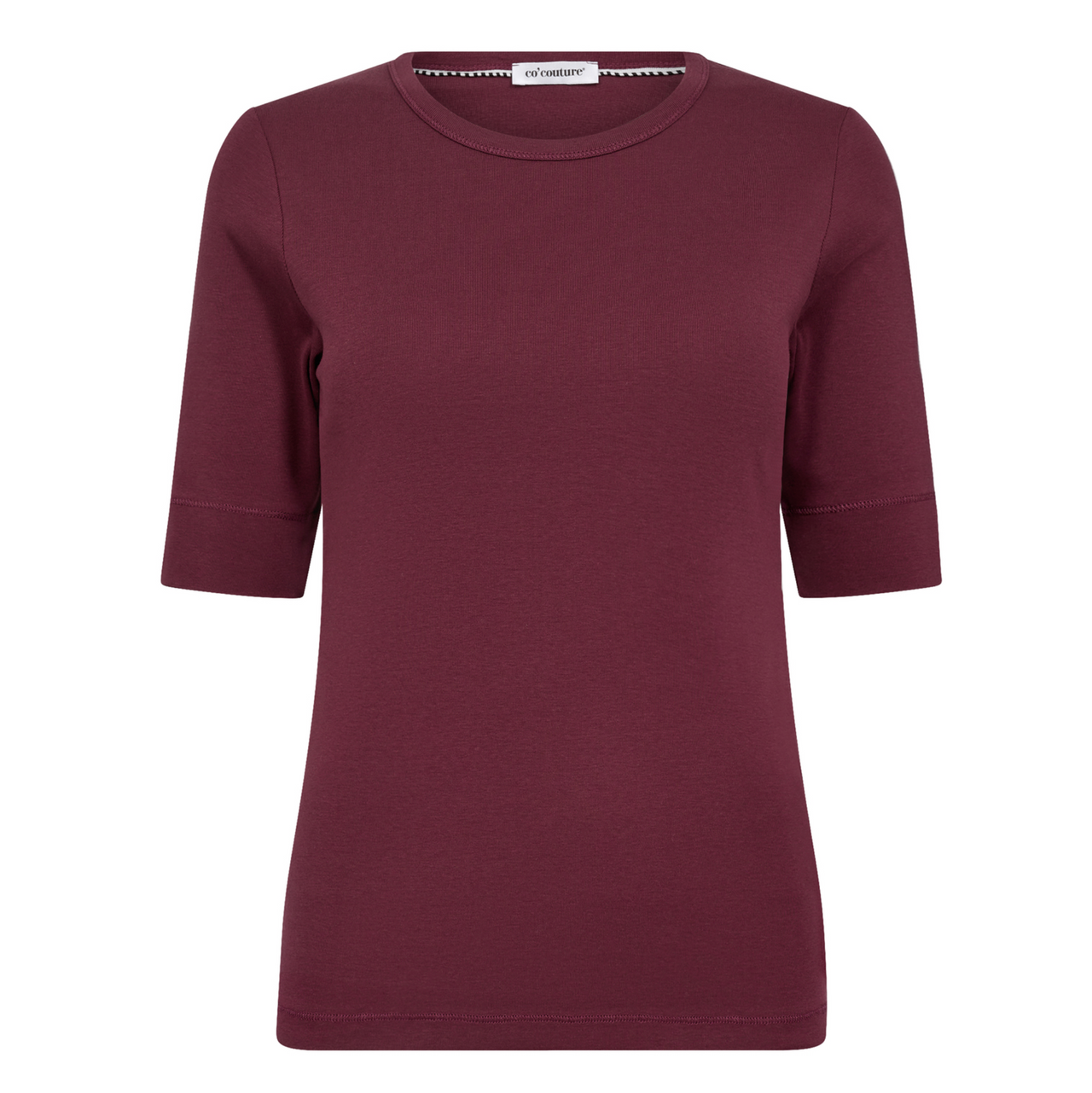 Co couture top granny Bordeaux